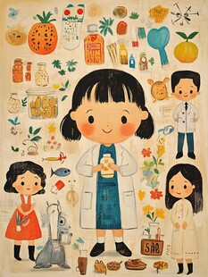 国漫校园恋爱漫画《晚自习的第七封信》封面图